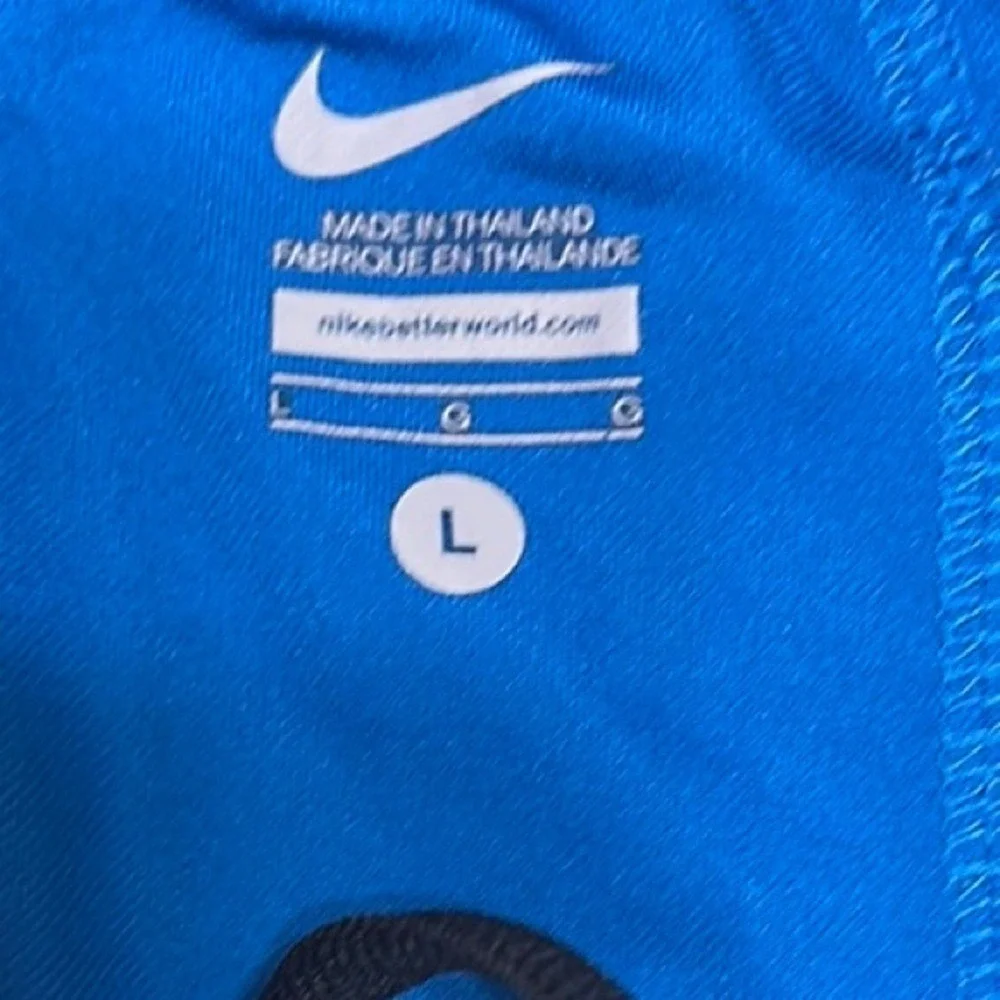 Nike‎ Blue Athletic Shorts Lightweight Elastic Fit